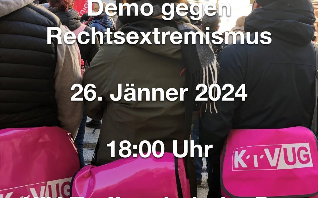 Aufruf zur Großdemo gegen Rechtsextremismus